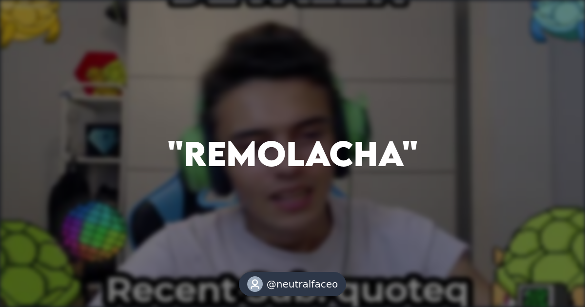 REMOLACHA